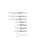 Royalty Line RL-WHT7W-C - Set coltelli 7 pezzi bianco - Royalty Line