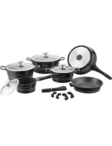 Royalty Line RL-ES1014M - Batteria pentole e padelle 14 pezzi antiaderente induzione