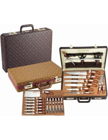 Royalty Line RL-K25LB - Set coltelli 25 pezzi con custodia - Royalty Line