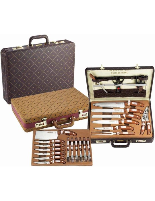 Royalty Line RL-K25LB - Set coltelli 25 pezzi con custodia - Royalty Line