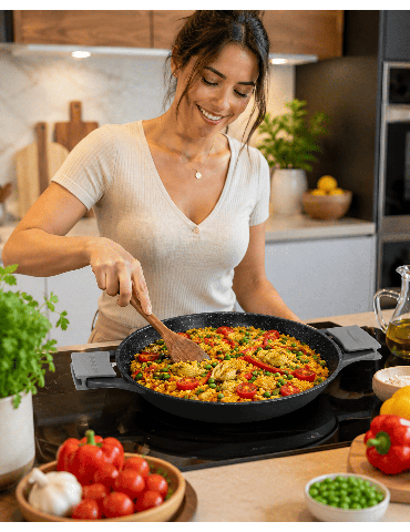 Royalty Line RL-MP - Padella paella antiaderente induzione 2