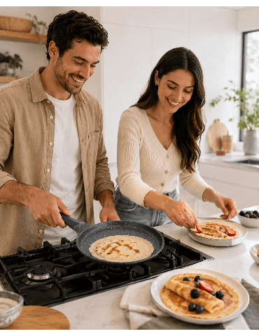 Royalty Line RL-CP - Padella per crepes antiaderente induzione 2