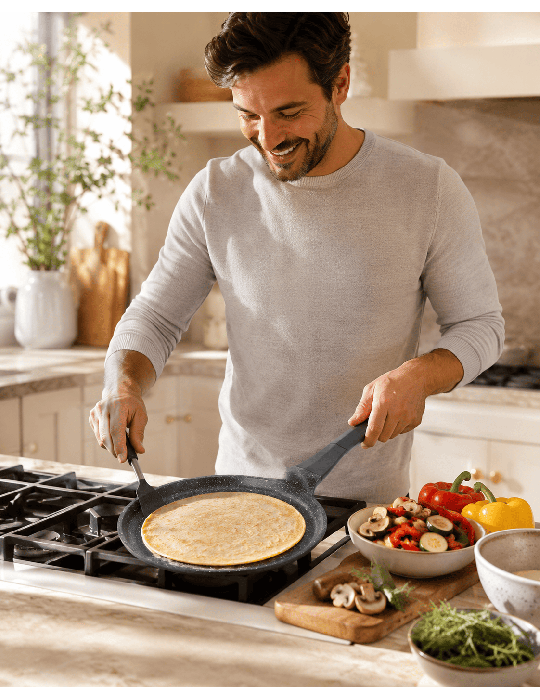 Royalty Line RL-CP - Padella per crepes antiaderente induzione