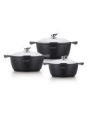 Royalty Line RL-BS1006 - Casseruola con coperchio 20 cm antiaderente induzione